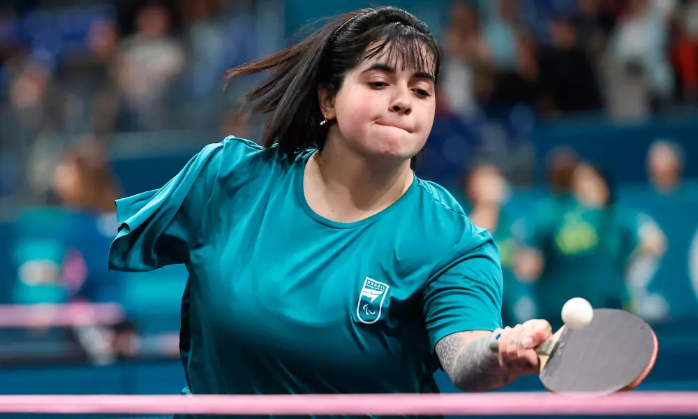 Bruna Alexandre em jogo do Challenger de Lasko