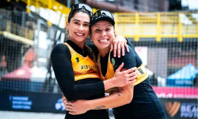 Carol Solberg e Rebecca no Elite 16 de Ostrava