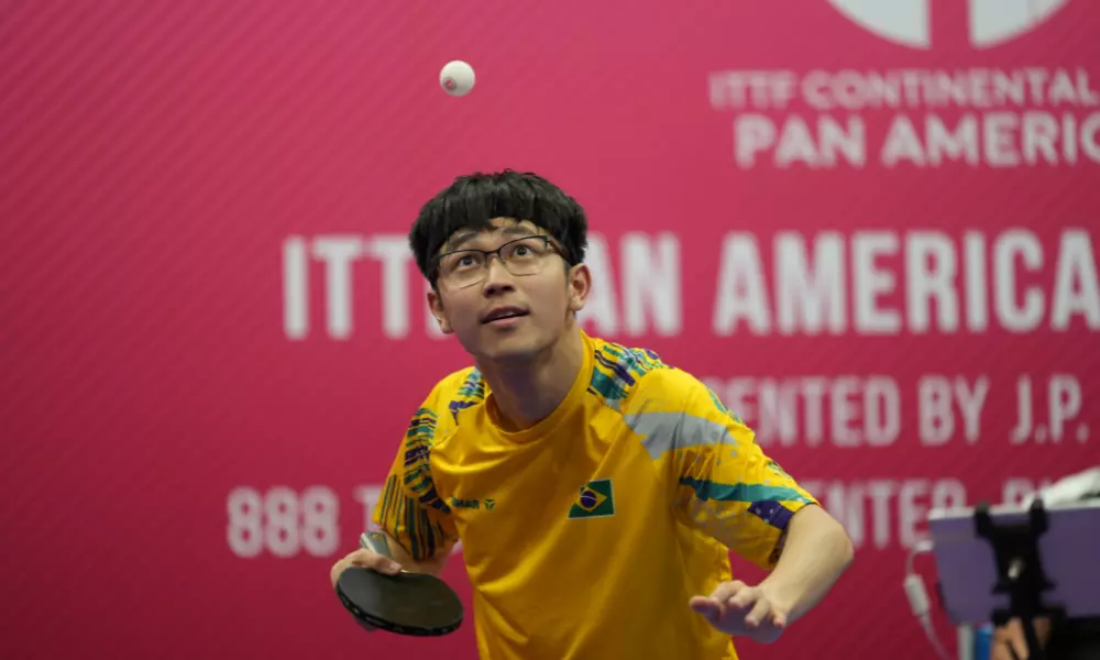 Eric Jouti na Copa Pan-Americana de tênis de mesa de 2025