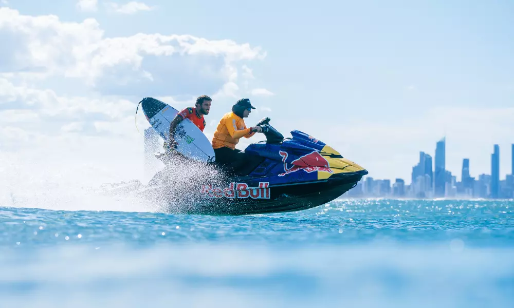 Filipe Toledo na etapa de Gold Coast da WSL