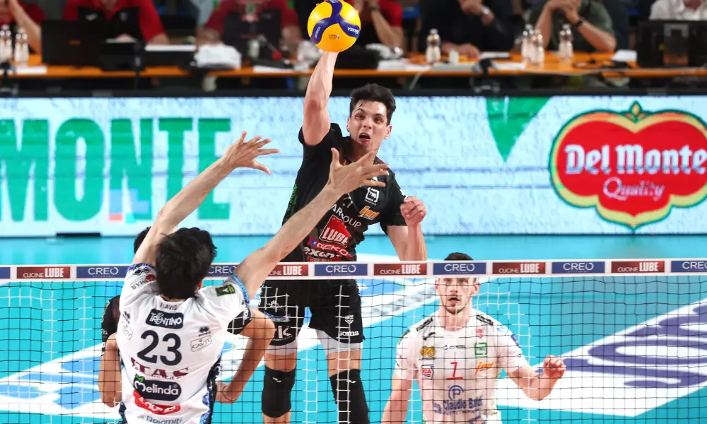Civitanova e Trentino se enfrentam em jogo das finais da Serie A - LIGA ITALIANA DE VÔLEI