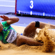 Lissandra Campos no Kip Keino classic de atletismo no Quênia