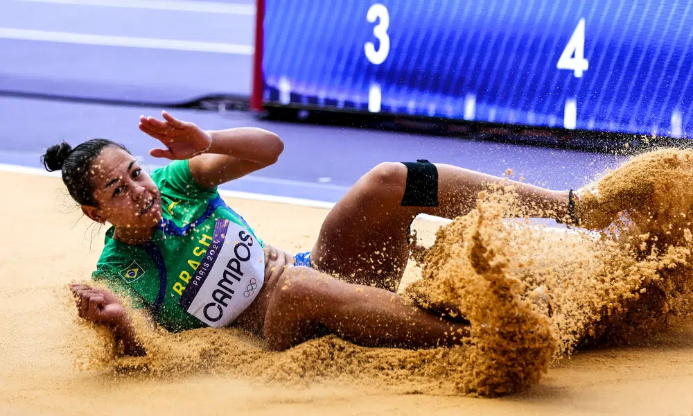 Lissandra Campos no Kip Keino classic de atletismo no Quênia