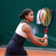 Naná Silva no qualifying de Roland Garros