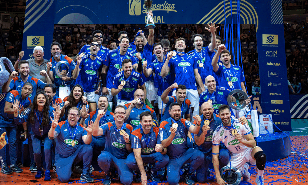 Sada Cruzeiro 3 x 1 Vôlei Renata na final da Superliga Masculina de vôlei