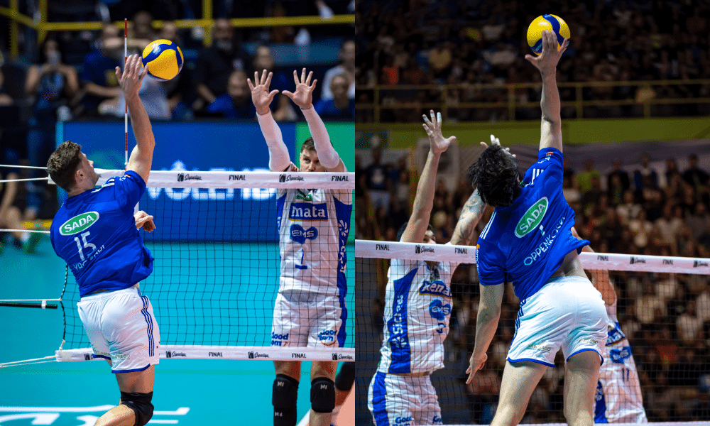Gabriel Vaccari e Oppenkoski jogam pelo Sada Cruzeiro na final da Superliga Masculina de vôlei