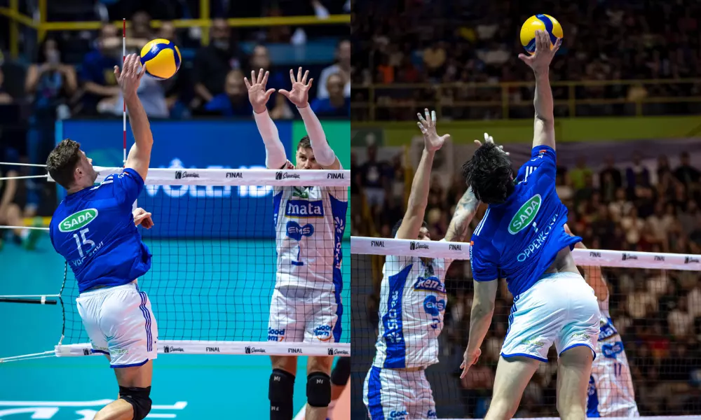 Gabriel Vaccari e Oppenkoski jogam pelo Sada Cruzeiro na final da Superliga Masculina de vôlei