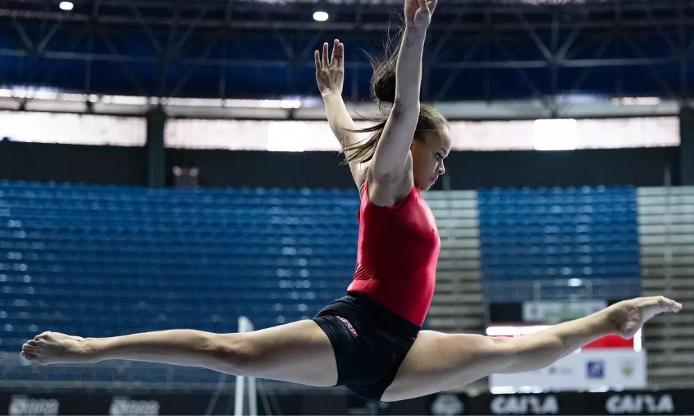 Thais Fidélis no Troféu Brasil de ginástica artística