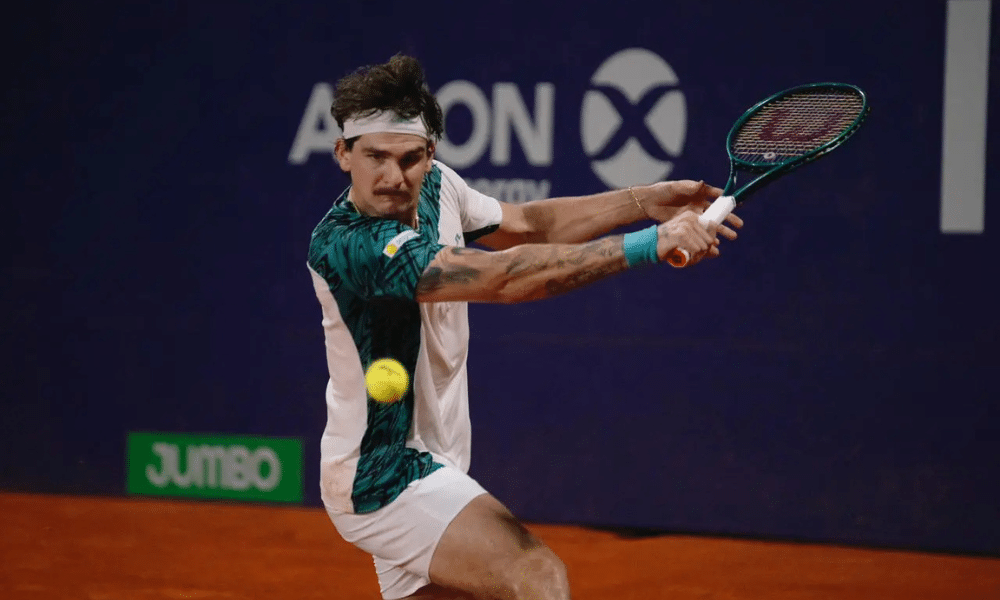 Thiago Wild no qualifying de Roland Garros