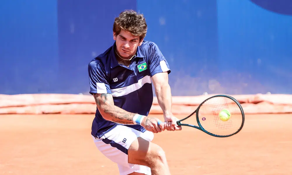 Thiago Wild no qualifying de Roland Garros