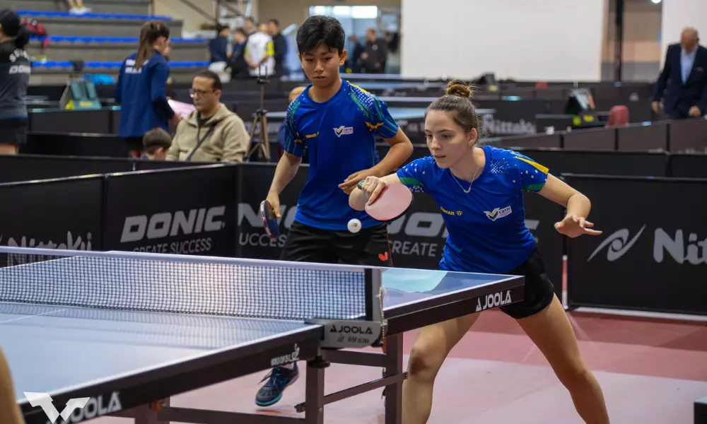 Vitor Thiofilo e Maiara Agnone foram campeões no WTT Youth Contender Monteria na Colômbia
