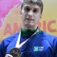 Alexandre Camargo conquistou a medalha de bronze na espada masculina no Campeonato Pan-Americano (Rosele Sanchotene:CBE)
