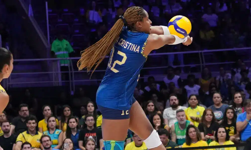 Ana Cristina Brasil Vôlei Feminino Seleção Brasileira Liga das Nações