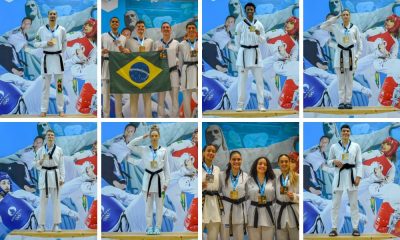 Brasil fatura oito ouros no Rio Open de taekwondo