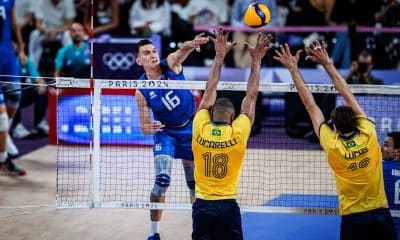 Brasil x Itália - Paris-2024 - Seleção Brasileira Vôlei Masculino na Liga das Nações VNL