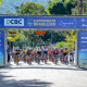 Ciclistas durante o Campeonato Brasileiro de mountain bike de Congonhas, na categoria XCO