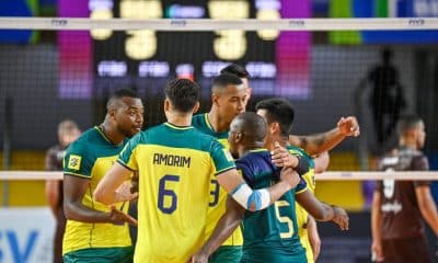 Com seleção sub-16, Brasil vence estreia na Copa América de vôlei