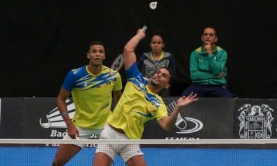 Fabricio Farias e Davi Silva - Brasileiros no Aberto dos Estados Unidos de Badminton