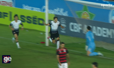 Flamengo x Corinthians - Brasileirão Sub-20 de futebol