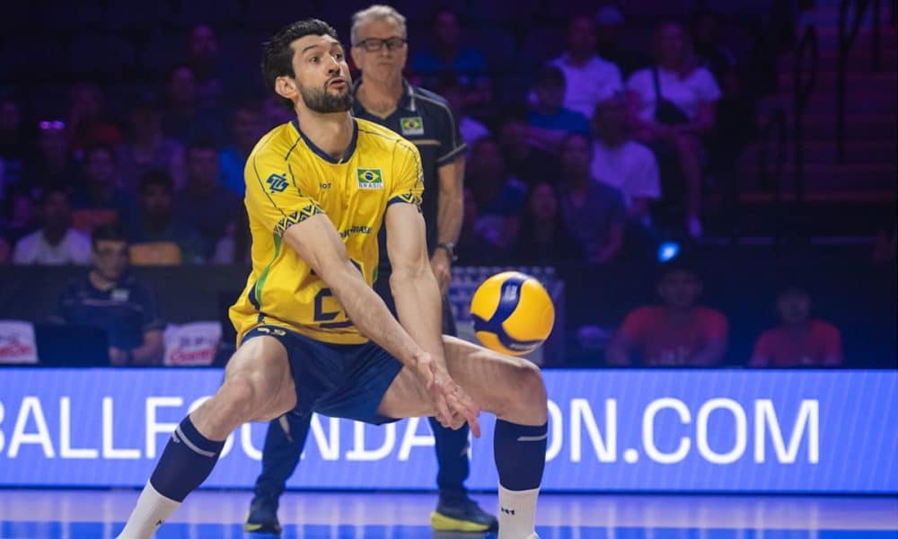 Flávio - Brasileiro especialista em Itália - Brasil Vôlei Masculino - Seleção Brasileira na Liga das Nações (VNL)