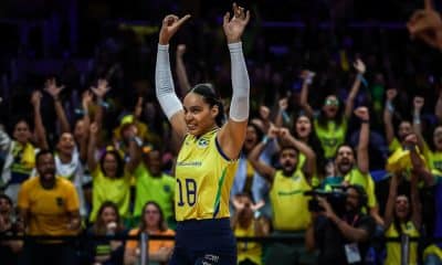 Jheovana e Luzia Novatas Transformadoras Seleção Brasileira Vôlei Feminino Brasil Liga das Nações (VNL)