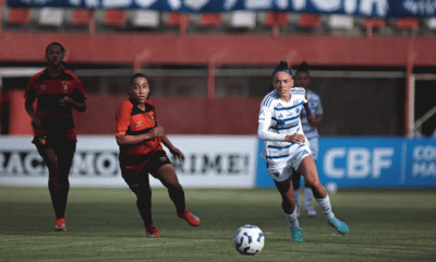 Jogadoras do Cruzeiro e do Sport pelo Brasileirão Feminino