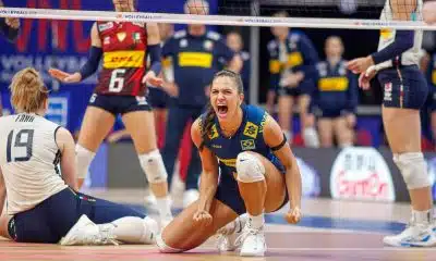 Julia Kudiess Brasil Liga das Nações VNL Vôlei Feminino