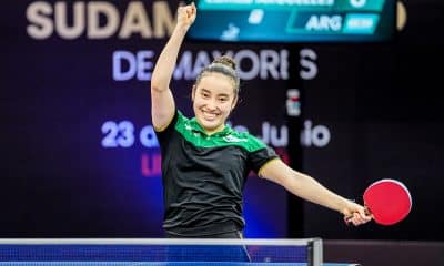 Laura Watanabe - Brasil no Sul-Americano de Tênis de Mesa disputa por equipes no feminino
