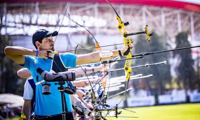 Marcus D'Almeida, Marquinhos, Ana Caetano, Copa do Mundo, Tiro com Arco, Antalya