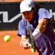 Matheus Pucinelli em partida no Challenger de Santa Fé, na Argentina