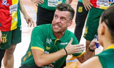 Na imagem, Rodrigo Galego, que já foi campeão com o Sampaio Basquete em 2022.