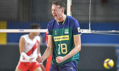 Samuel Neufeld - Brasil Vôlei Masculino - Seleção Brasileira na Copa América