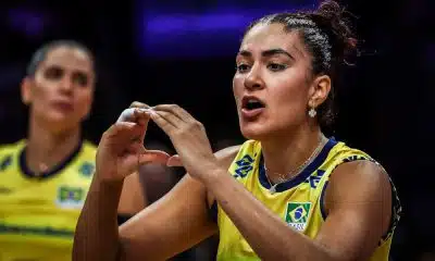 Tainara e Macris elogiaram saque do Brasil