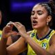Tainara e Macris elogiaram saque do Brasil