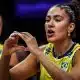 Tainara e Macris elogiaram saque do Brasil