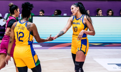 Seleção brasileira de basquete, que irá disputar a AmericupW 2025