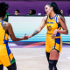 Seleção brasileira de basquete, que irá disputar a AmericupW 2025