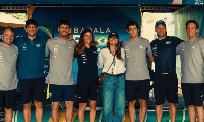 tripulação da mubadala brazil, liderada por Martine Grael
