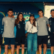 tripulação da mubadala brazil, liderada por Martine Grael