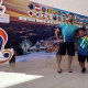 Cristiane Lourenço e André Luiz no Torneio Internacional de Parabadminton