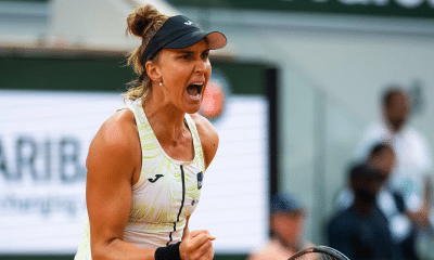 Bia Haddad Maia comemorando - tênis - WTA