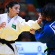 Bianca Reis em luta do último Mundial Júnior. Ela vai disputar os Jogos Pan-Americanos Júnior em Assunção no Paraguai