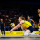 Julia Bergmann faz passe de manchete em jogo do Brasil contra o Canadá na VNL Feminina
