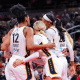Damiris Dantas com a camisa do Indiana Fever, na WNBA