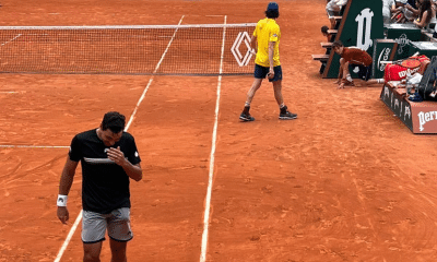 Fernando Romboli e SMith no saibro tênis