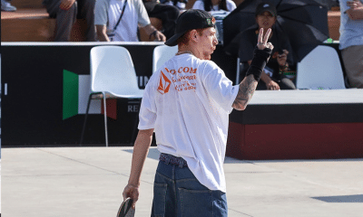 Giovanni Vianna em ação pela copa do mundo de skate street