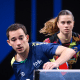 Hugo Calderano e Bruna Takahashi no Star Contender de Ljubliana