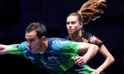 Hugo Calderano e Bruna Tkahashi ficam com o vice de WTT Star Contender