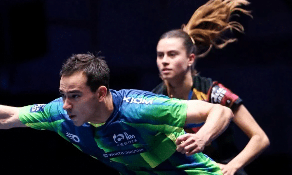 Hugo Calderano e Bruna Tkahashi ficam com o vice de WTT Star Contender