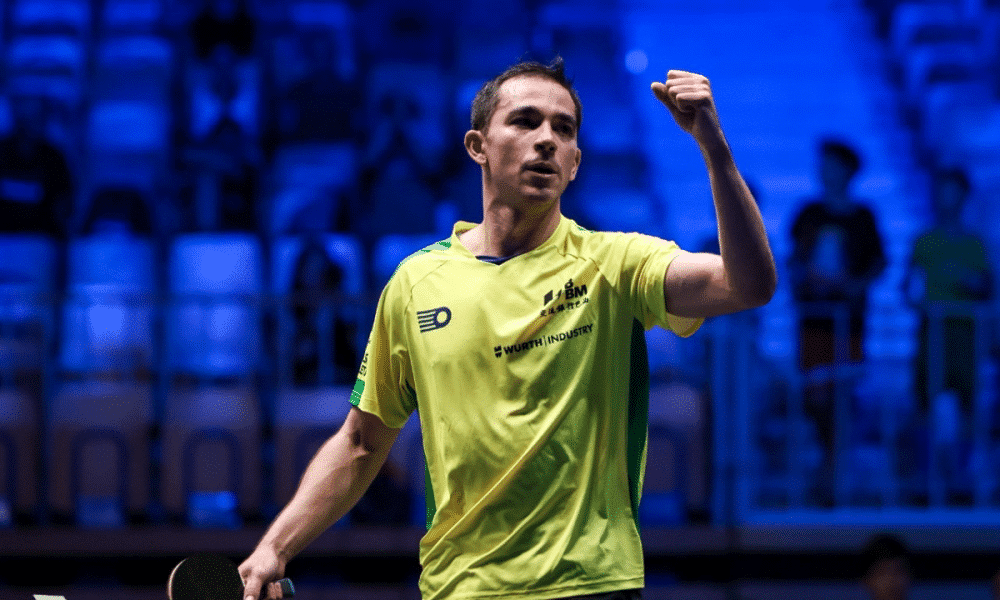 Hugo calderano vence mais um francês e conquista wtt satr contender de ljubljana